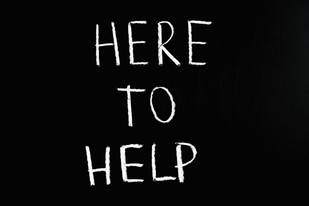 Here to help